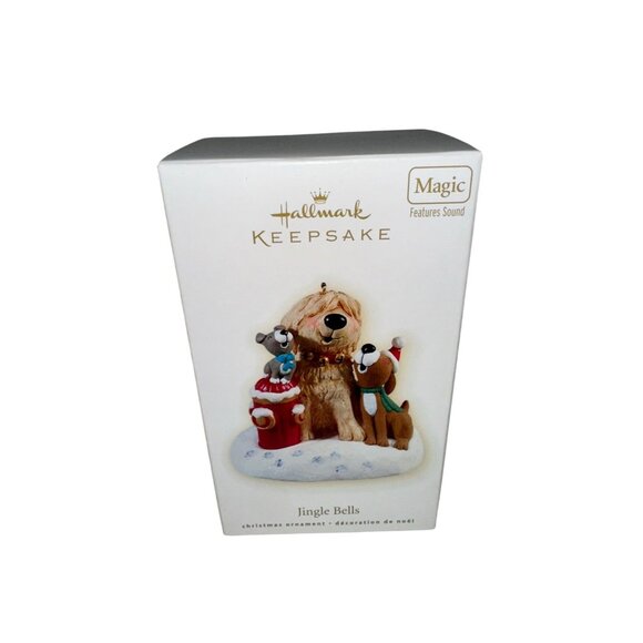 Hallmark Keepsake 2008 Jingle Bells Magic Sound Ornament - Picture 1 of 4